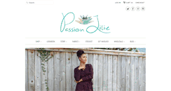 Desktop Screenshot of passionlilie.com